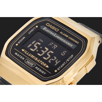 4. Zegarek Męski CASIO Vintage A168WEGB-1BEF + BOX