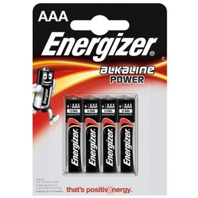 Baterie LR03 ENERGIZER AAA blister 4 sztuki