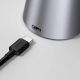 22. Baseus Smart Eye bezprzewodowa biurkowa lampka LED z akumulatorem 2200 mAh szary (DGZG-0G)