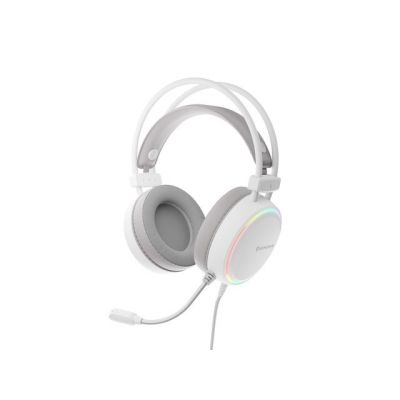 9. Słuchawki/zestaw słuchawkowy GENESIS NSG-2308 Przewodowa Opaska na głowę Gaming USB Typu-A Biały