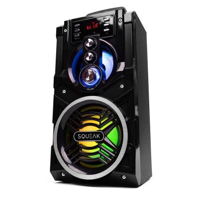 17. SQUEAK BEATBOXER BLUETOOTH 5.1 SPEAKER - GŁOŚNIK BLUETOOTH Z KARAOKE, RADIO FM, MICROSD, AUX I USB SQ1000