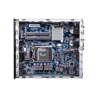 7. Komputer barebone Shuttle DH610 S1700 H610 BLACK 120W/GLN HDMI DISPLAY-PORT COM-PORT
