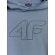 7. Bluza dresowa regular z kapturem chłopięca 4F 4FJRSS26TSWSM2748-32S