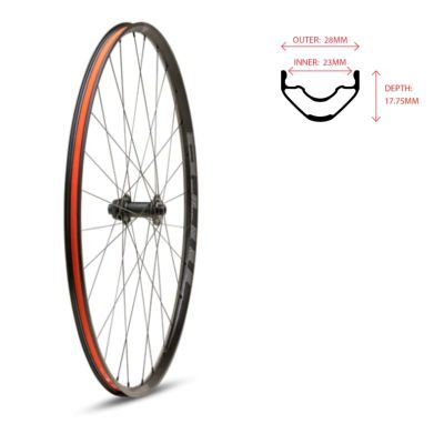 2. WTB Koło PROTERRA i23x700x tył 142x12 28 6 śrub SR