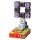3. Klocki konstrukcyjne Marioinex Mini Waffle, 206 elementów