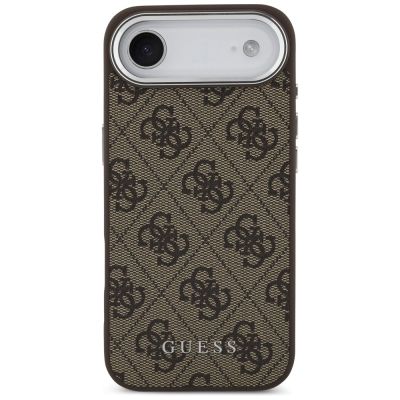 3. Etui Guess 4G Classic Logo MagSafe na iPhone Air - brązowe