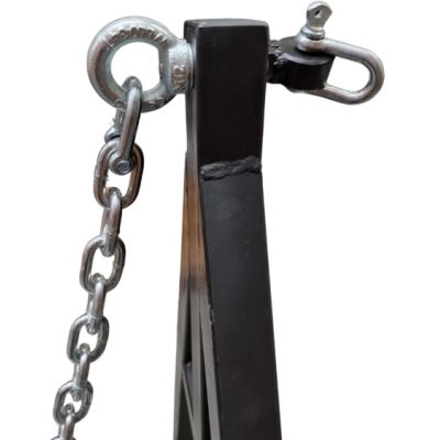 2. Wieszak do worka z kołowrotkiem