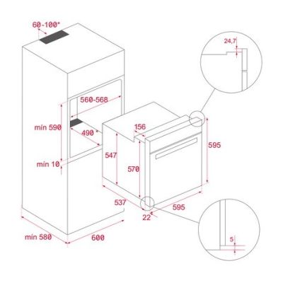 3. Teka NEO HSB 6250 P WH 71 l 2615 W Biały