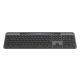 4. Logitech Signature Slim Solar+ K980 klawiatura Uniwersalne RF Wireless + Bluetooth QWERTZ Niemiecki Grafitowy