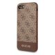 2. Etui Guess 4G Stripe Collection na iPhone 7 / 8 / SE 2020 / SE 2022 - brązowe