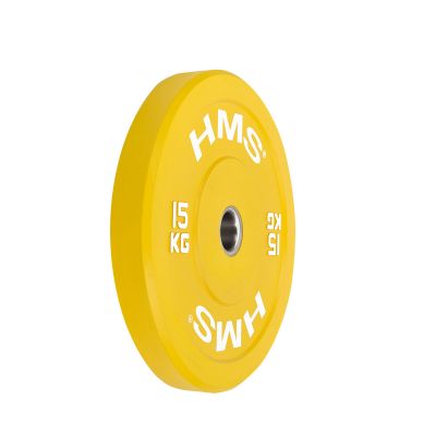 40. Talerz olimpijski HMS YELLOW BUMPER 15 kg CBR15 
