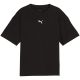 2. Koszulka dla dzieci Puma Ess Centered Cat Logo Boxy Tee czarna 685131 01