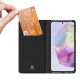 2. Etui Dux Ducis Skin Pro na Samsung Galaxy A36 5G / A56 5G z klapką i miejscem na kartę - czarne