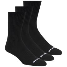 Skechers 3pk Unisex Non Terry Crew S601102-001 Czarne 43-46