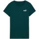 Koszulka damska Puma Ess 2 Color Small No. 1 Logo Tee (s) zielona 682373 75
