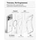 8. Etui Spigen Ultra Hybrid MagSafe na iPhone 18 Pro / 17 Pro - frost white