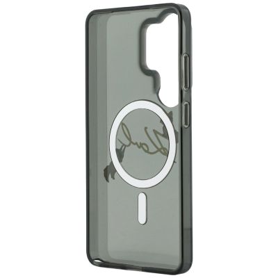7. Etui Karl Lagerfeld IML KC Script MagSafe na Samsung Galaxy S26 Ultra - czarne