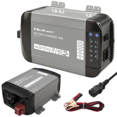 9. Inteligentna profesjonalna ładowarka Monolith do akumulatorów LiFePO4 AGM GEL SLA 30A 12V