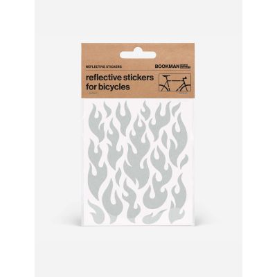 Naklejka BOOKMAN Reflective Stickers Flames