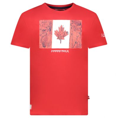Koszulka Canadian Peak JPALMEAK RED RM MEN 233 (RBMSZ2057H/CP-ROUGE)