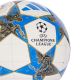 6. Piłka nożna adidas UCL Mini 25/26 League Stage biało-niebiesko-złota JP1544