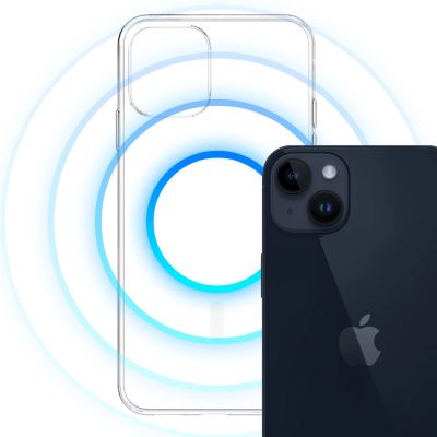 2. Etui 3mk Clear MagCase na Apple iPhone 13 - przezroczyste