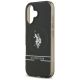 6. Etui US Polo DH and Bottom Stripe Logo MagSafe na iPhone 17 - czarne