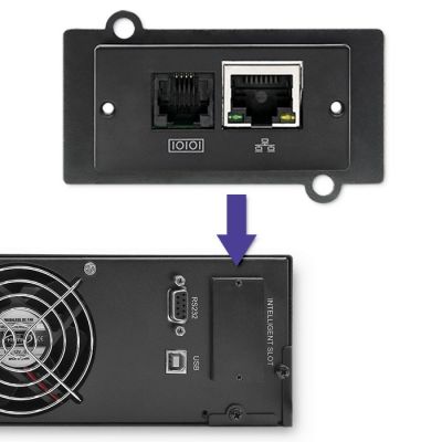 5. Qoltec Zasilacz awaryjny UPS RACK | 1kVA | 800W | LCD