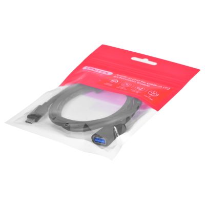 2. UNITEK KABEL ADAPTER USB-C-USB-A,M/F 10GBPS 60W 1M