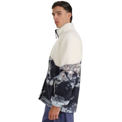 7. Bluza polarowa 4F U351 multikolor allover 4FWAW25TFLEU351 90A