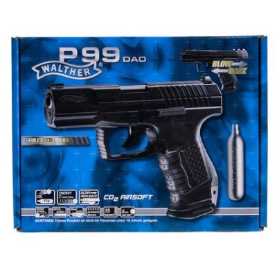 8. Pistolet ASG Walther P99 DAO GBB CO2