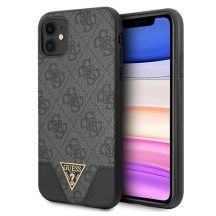 Etui Guess 4G Triangle Collection na iPhone 11 6,1" / Xr - szare