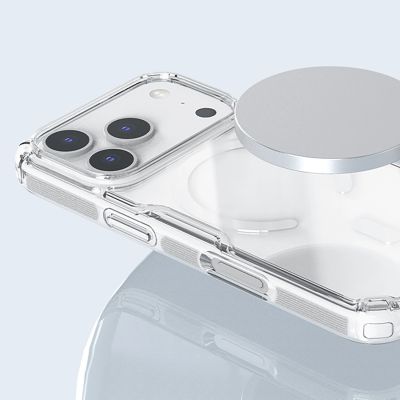 11. Etui Nillkin Nature TPU Pro kompatybilne z MagSafe na iPhone 17 Pro - białe