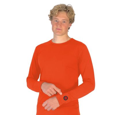 6. Glovii GJ1RM koszula/top Bluza Wycięcie pod szyją Długi rękaw Elastan, Poliester