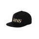 Czapka z daszkiem Vans On The Vans Shallow Cap VN0A4TQ2BLK
