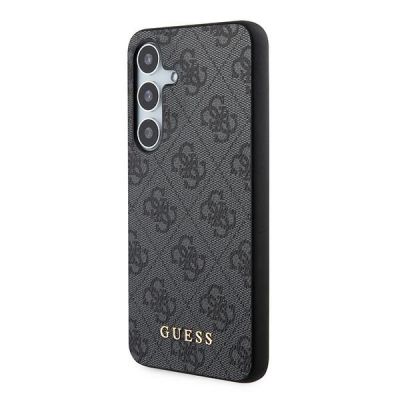2. Etui Guess 4G Metal Gold Logo na Samsung Galaxy S24 - czarne