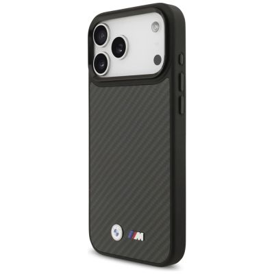 2. Etui BMW M Kevlar Matt MagSafe na iPhone 17 Pro Max - czarne
