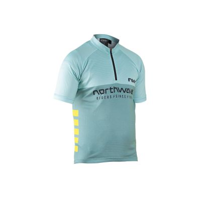 Koszulka Rowerowa NORTHWAVE Force Evo Junior Jersey Short Sleeve niebieski
