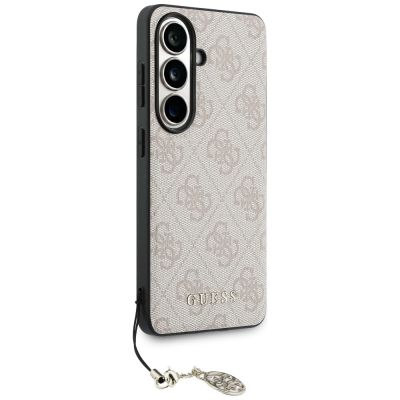 10. Etui Guess 4G Classic Logo Charm MagSafe na Samsung Galaxy S26 - różowe