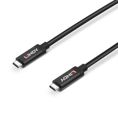 3. Lindy 43308 kabel USB USB 3.2 Gen 2 (3.1 Gen 2) 5 m USB C Czarny