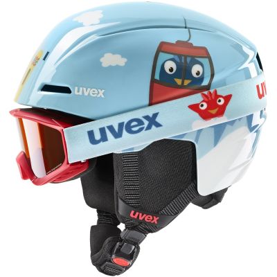 5. Uvex viti SET Jr. Niebieski