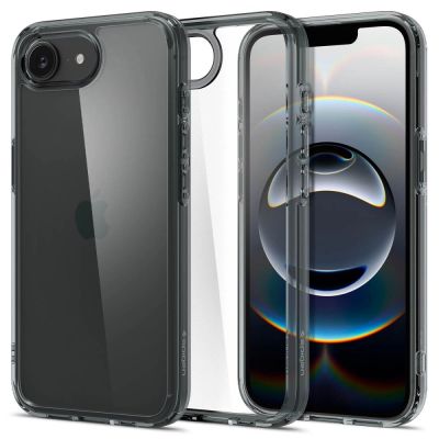 Etui Spigen Ultra Hybrid na iPhone 16e / 17e - szare