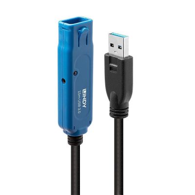 11. Lindy 43229 kabel USB USB 3.2 Gen 1 (3.1 Gen 1) 15 m USB A Czarny