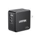 6. UNITEK ŁADOWARKA GAN, PD 65W 2X USB-C, USB-A