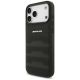 2. Etui Mercedes AMG Leather Debossed Lines Logo na iPhone 18 Pro Max / 17 Pro Max - czarne