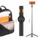 15. Selfie stick Tech-Protect L10S Bluetooth Tripod - czarno-pomarańczowy