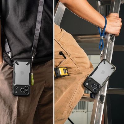 7. Etui Ringke Fusion X na iPhone 17 Pro Max - czarne