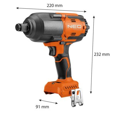 7. NEO tools 04-618 wkrętak zasilany/zakrętark udarowy