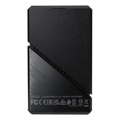 11. ADATA SE920 Technologia Thunderbolt 4 TB USB Type-C USB4 Gen 3x2 Czarny