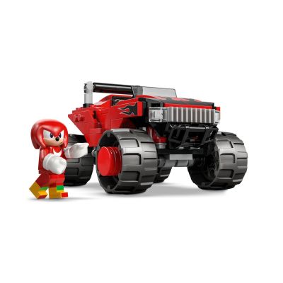 5. LEGO Sonic the Hedgehog 77118 - Silver w samochodzie kontra Knuckles w monster trucku